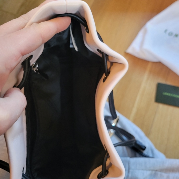 Longchamp mini roseau lambskin bag nwot - Picture 9 of 13